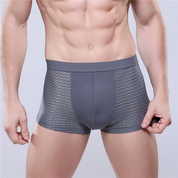 

underpants 2pcs men's ice silk breathable underwear mens mesh pants transparent boxershorts men boxer shorts hombre trunk underwears, Black;white