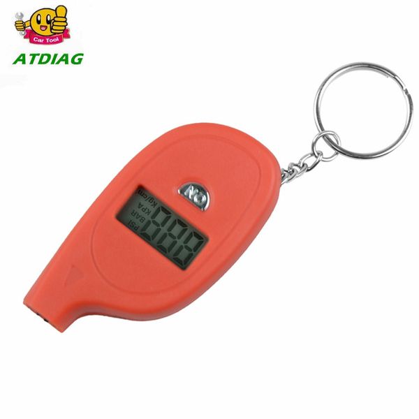 

mini lcd digital tire tyre keychain air pressure gauge for car auto motorcycle