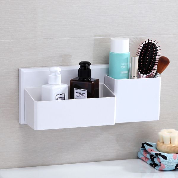 

bathroom shelf punch toilet suction cup rack bathroom toilet vanity storage rack wall mount lo515504