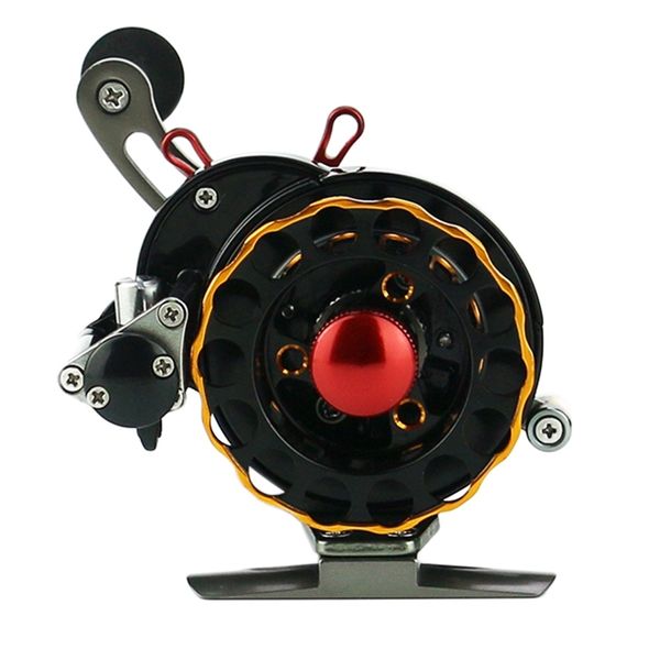 

yumoshi fishing reel fbe cnc all metal saltwater fly ice trolling reels 4+1bb baitcasting raft 3.5:1