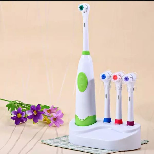 

the latest electric toothbrush with 4 brush heads oral hygiene dental care accessories electric toothbrush for adults and baby