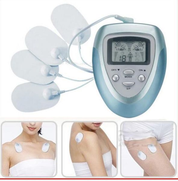 

portable min body massager tens unit electric electrode massagers slimming /pulse body massager/ electrode massage/ relieve pain
