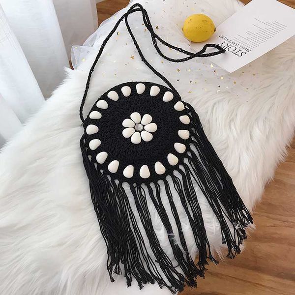 

2020 бахрома кисточкой crossbody сумка тканые ручной работы boho пляж путешествия сумка для женщин