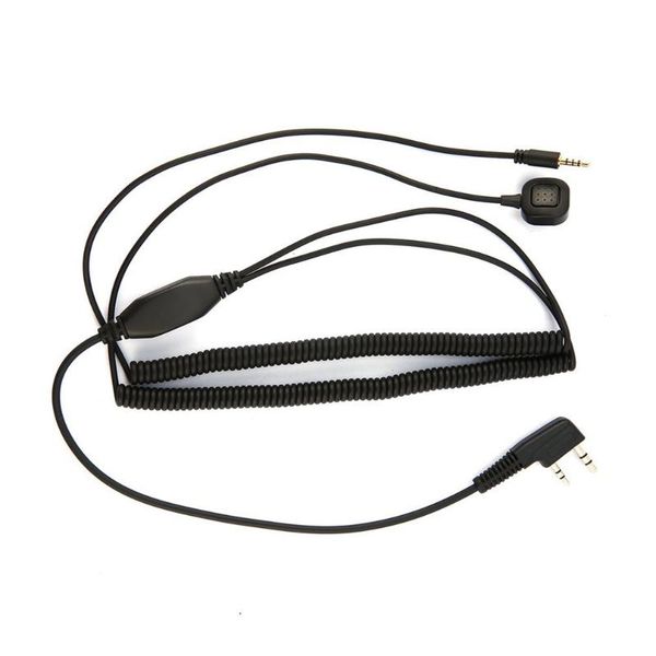 

helmet headset special connenting cable two way radio handheld walkie talkie for for kenwood baofeng uv-5r vimoto v3 v6 v8