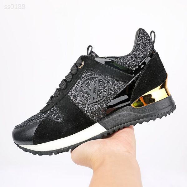 

leisure autumn and winter european station low-end temperament wild comfortable women's shoes factory direct sales size 36-41cm, Black