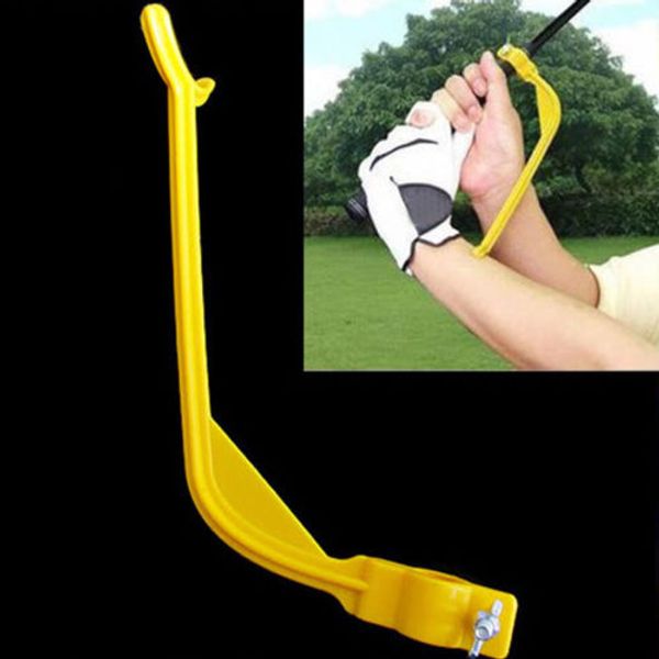 

golf swinging swing training aid tool trainer wrist control gesture alignment
