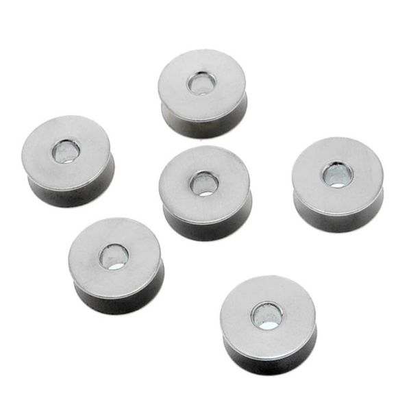 

100 pcs empty bobbins sewing machine spools portable high hardness home accessories, Black