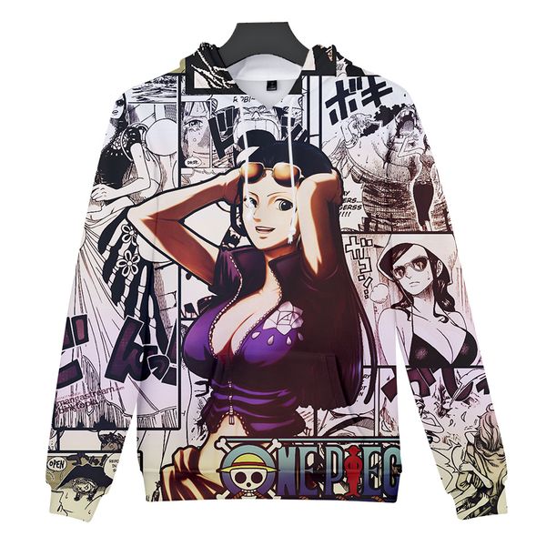 

anime one piece hoodie men women kid sweatshirt manga harajuku, Black