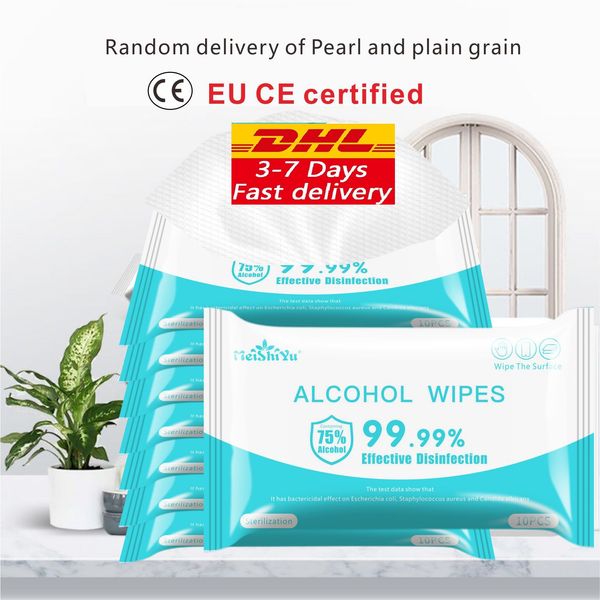 

10 шт. / пакет личная дезинфекция портативный 75% спирт тампоны колодки салфетки антисептическое моющее средство очистка стерилизация здоров