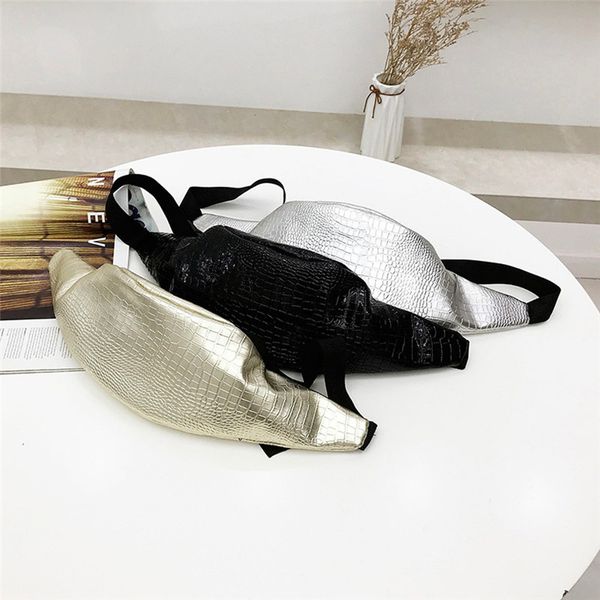 

женская сумка на талию из кожи крокодила с рисунком через плечо сумка-саквояж banane femme fanny packs heuptas dames