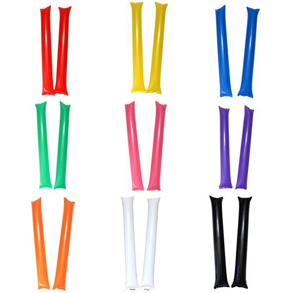 

60cm inflatable cheering stick toys noise maker /colorful cheers bar /fuel rod /party supplies /inflatable cheer sticks
