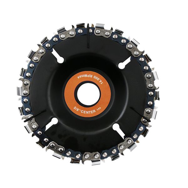 

22 tooth 4 inch grinder disc and chain fine cut chain set for 100/115 angle grinder woodworking carving grinding and cutting