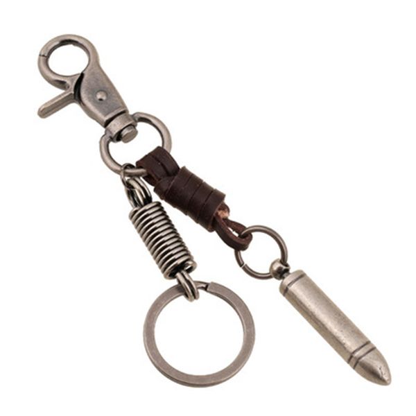 

popular games creative key chain retro gold alloy aircraft knife bag pendant car keychain men key ring p139, Silver
