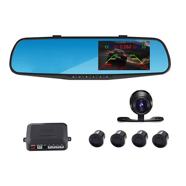 

parking sensors 4 sensors car dvr video recorder 1080p with camera reversing-radar vehicle blind spot sensor