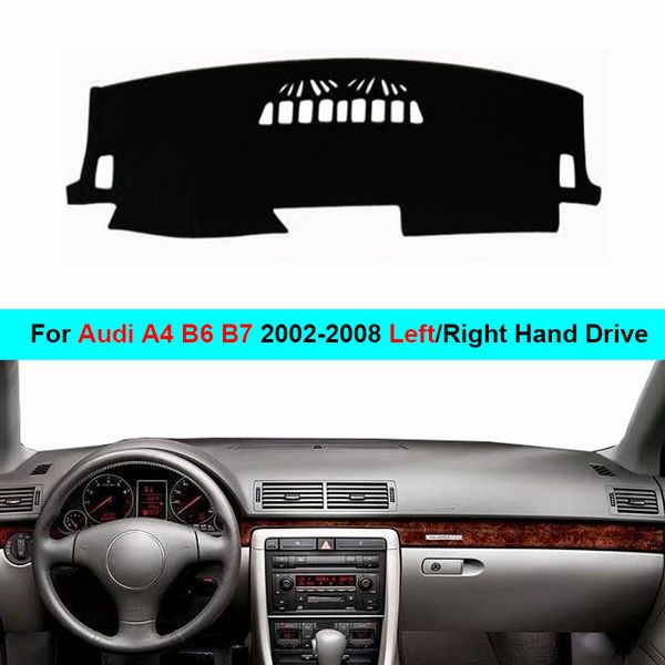 

for a4 b6 b7 2002 -2007 2008 lhd rhd 2 layers car auto inner dashboard cover dash mat carpet cape cushion pad car styling