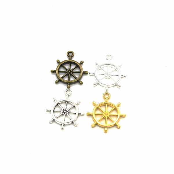 

40pcs rubber charms diy jewelry making pendant fit bracelets necklaces earrings handmade crafts silver bronze charm, Bronze;silver