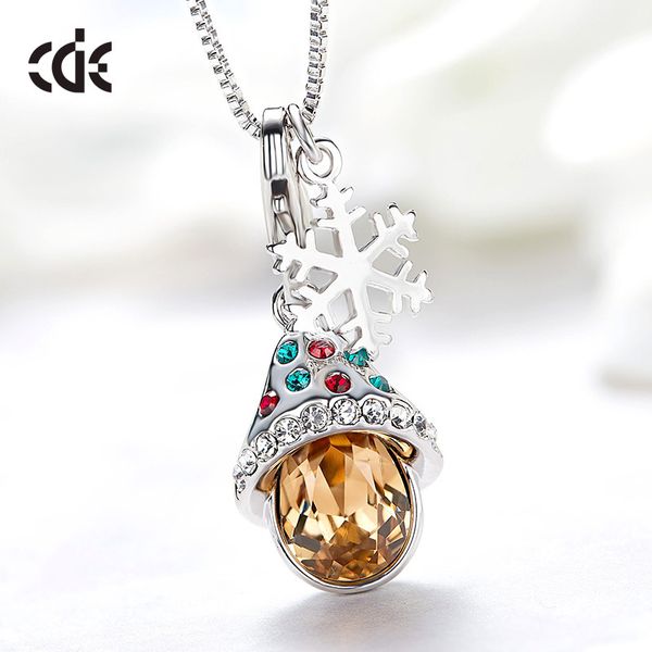 

wedding party beaded pearl gift woman lady diamond jewelry necklaces for bride acting initiation graduation cde-1053, Silver