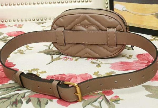 

476434 18cm marmont matelasse leather belt bag,waist bag,zip closure,leather lining,come with dust bag box