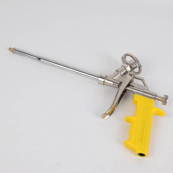 

aluminium alloy grade foam gun silicon sealant gun hole-cleaning polyurethane foam caulking agent only oem