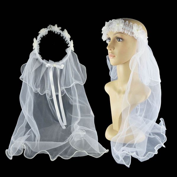 Flower Girl Veil Child Hair Band Girl Hair Accessories Photography