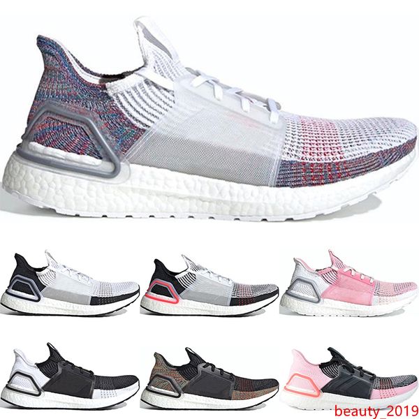 

2019 ultra 19 men women running shoes oreo refract true pink black white multi-color ultra mens trainers sports sneakers 36-45