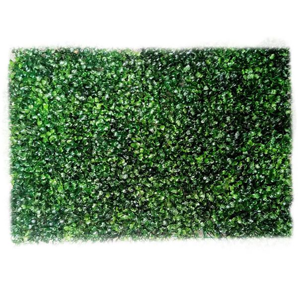 

1x artificial green grass square plastic lawn plant home wall decoration 40*60cm