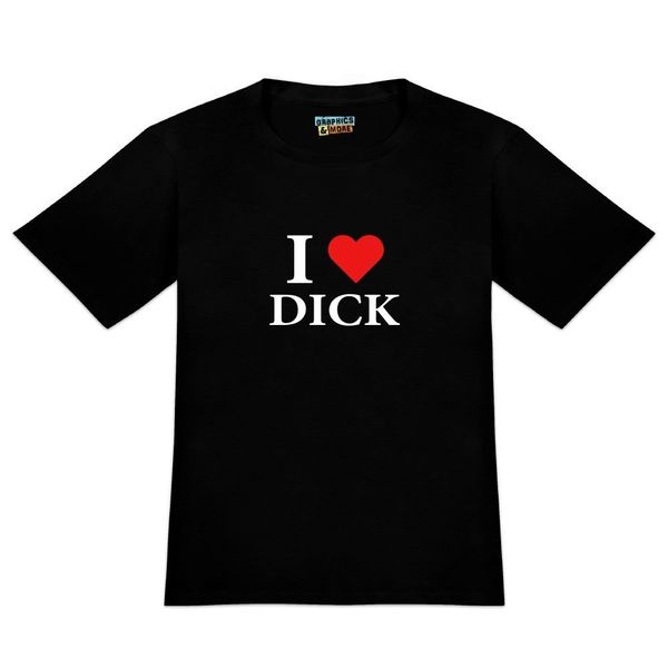 I Love Heart T-Shirt Men I LOVE DICK