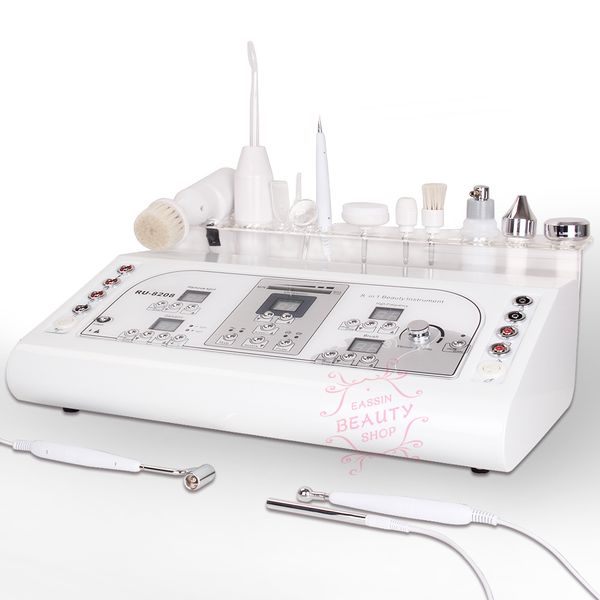 8em1 Ultrasonic massagem rejuvenescimento da pele Mole endurecimento da pele Rosto Ultrasound Near Me Blackhead Remoção Facial Cuidados Beauty Machine