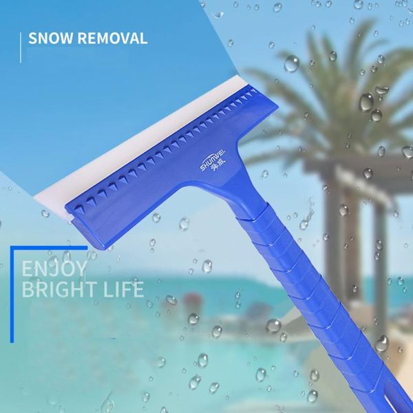 

long handle ice scraper stains window snow clean water scraper snow shovel car home shovel stains#1217q20