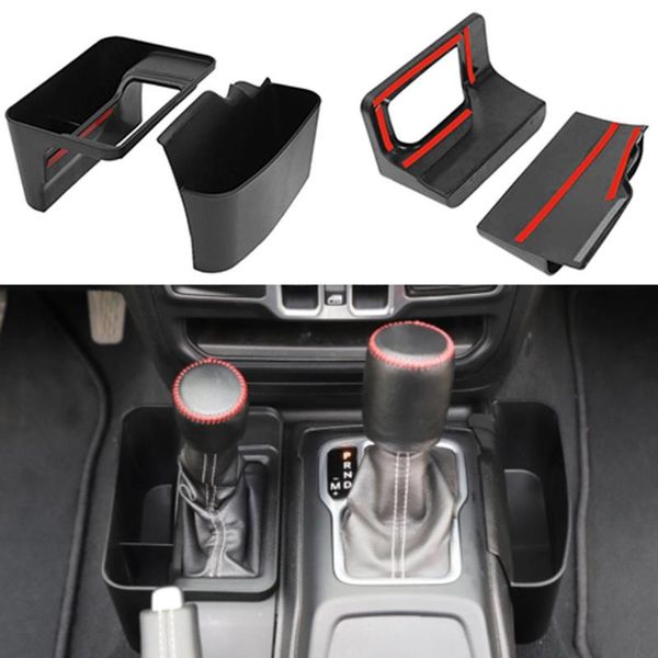 

car storage box 1 pair car gear shift side storage box holder container for wrangler 2018