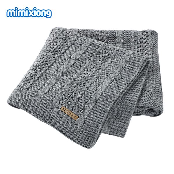 

baby blankets knitted candy colors newborn infant swaddle wrap blanket quilts 100*80cm toddler kids stroller bed sleeping covers