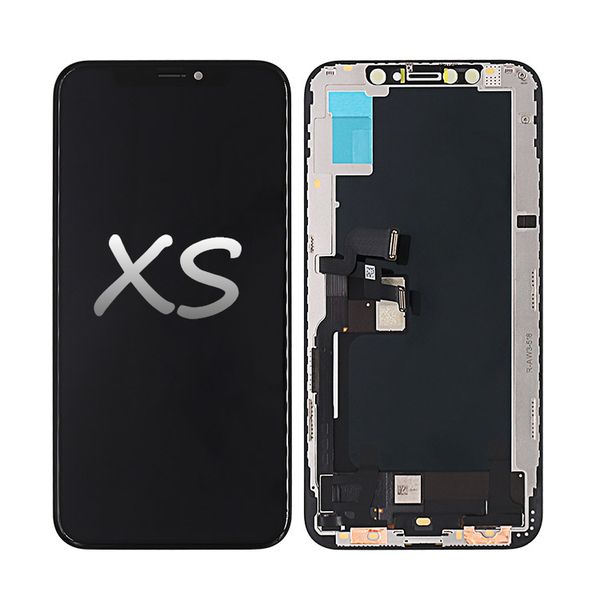 

for iphone xs oem oled lcd display touch digitizer screen complete assembly replacement with dhl