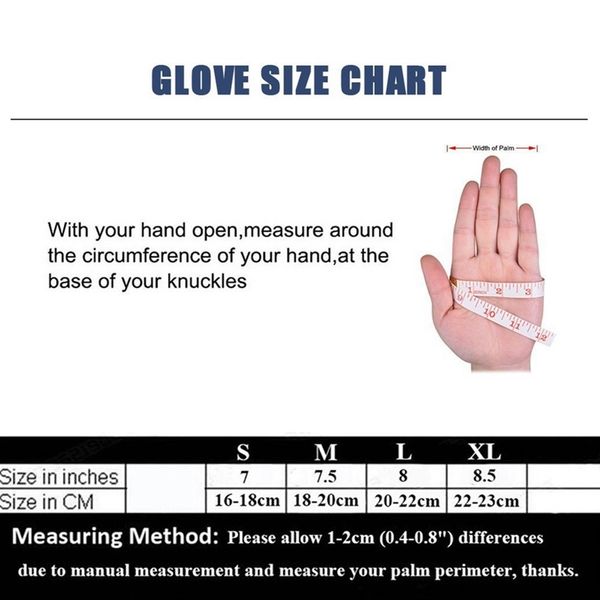 

men women screen winter warm breathable outdoor sport camping hiking full finger mittens winter windproof bike gloves luva cycling gloves, Black