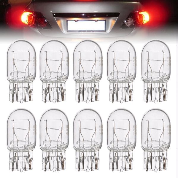 

100pcs car t10 halogen w5w light 194 158 wedges 12v 5w xexon lamp warm white amber instrument reading clearance source