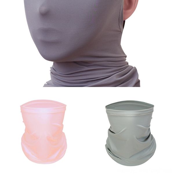 

oc54m 3d scarf scarf magic multi-function half face mask neck er printing anti-uv cycling bandana outdoor sports headwea, Black