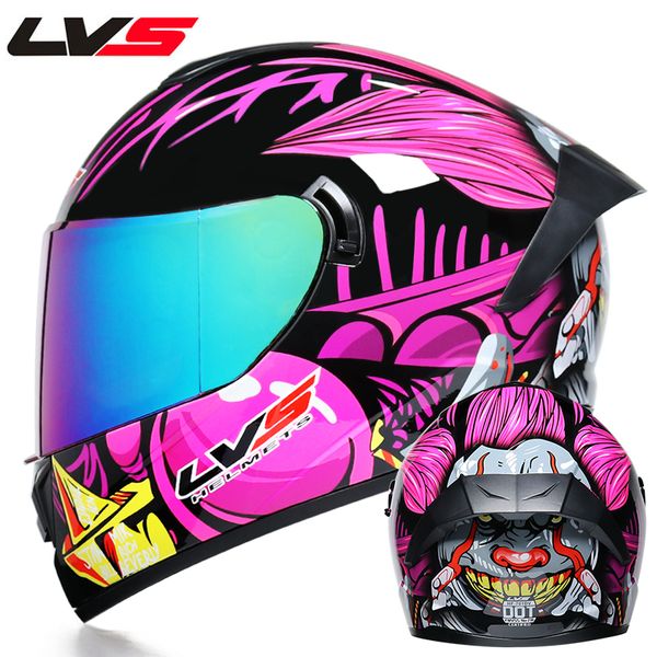 

motorcycle helmets for men and women wear double lens locomotive helmets cascos para capacete da motocicleta