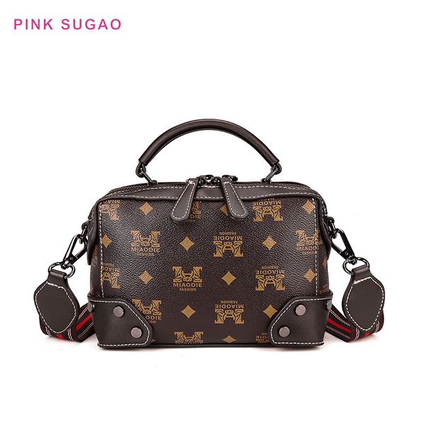

pink sugao women pillow bag designer shoulder handbag luxury purse tote bag 2020 new fashion flower printed handbag bhp pu leather