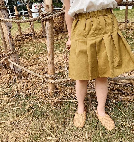 

2020 новый оптовые девушки драпированные юбки весна хорошее качество девочки юбки 2-7t py369