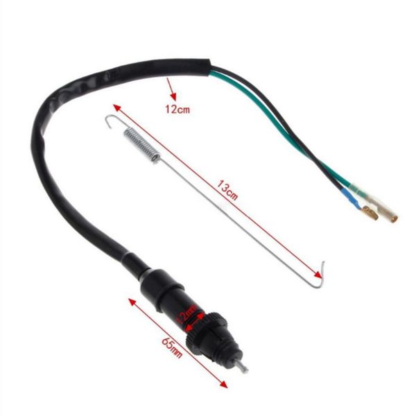 

motorcycle drum brake light switch+spring universal for pit bike quad scooter