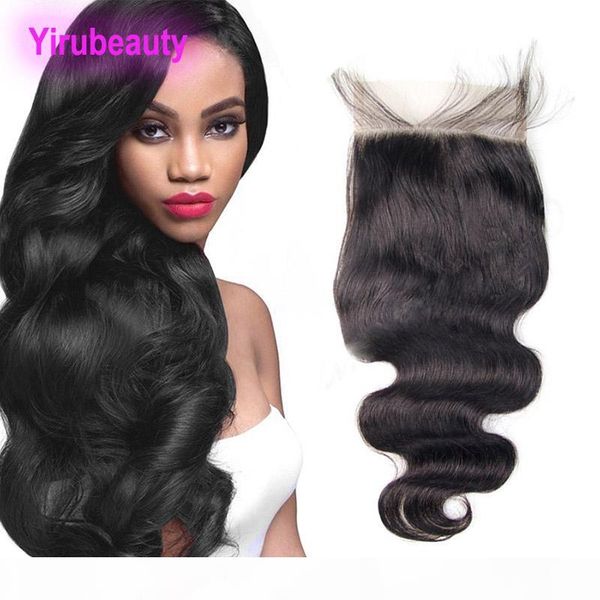 

перуанский человеческих волос 6x6 lace closure с ребенком волос 8-20inch natural color body wave 6 * 6 шнурок закрытие с ребенком волос, Black;brown