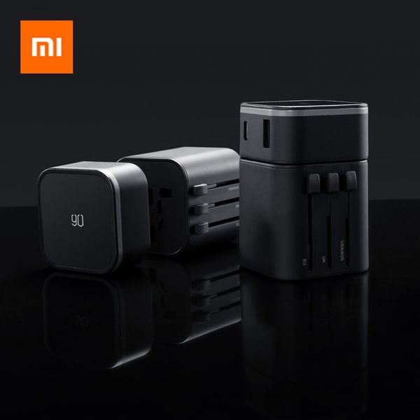

portable multi-function us/eu/uk/au/de conversion plug type c/usb fast charging pd3.0 universal over-volted protection