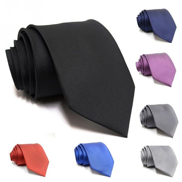 

fashion men jacquard-weave business tie male solid color formal wear necktie accessory, Blue;purple