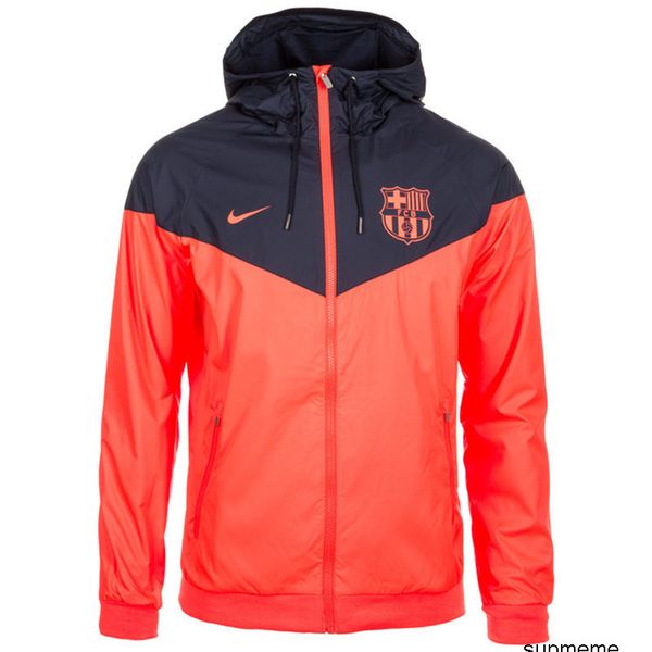 

nike nike с капюшоном дизайн мужчины ветровка футбольный клуб команда бренд куртки спортивные пальто повседневная молния спортивная одежда м, Black;brown