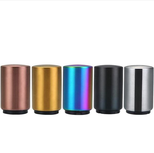 

stainless steel bottle opener beer cap opener automatic push down magnetic beer openers bar wine opener 120pcs iia90
