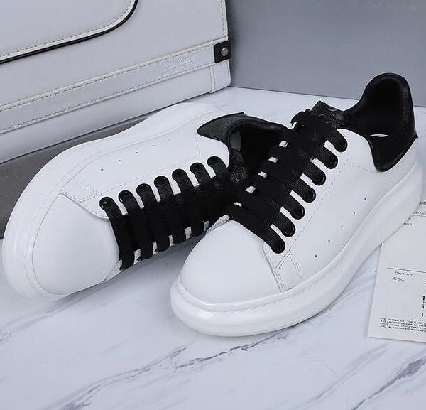 

2020 designer men women shoe white leather suede black gold red comfortable flat luxury sneakers platform casual shoes size 36-44 c13