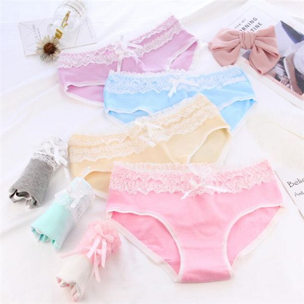 

10pcs/lot children cotton underwear young girls briefs solid low waist short briefs comfortable ladies panties yt-3127-10pcs, Camo