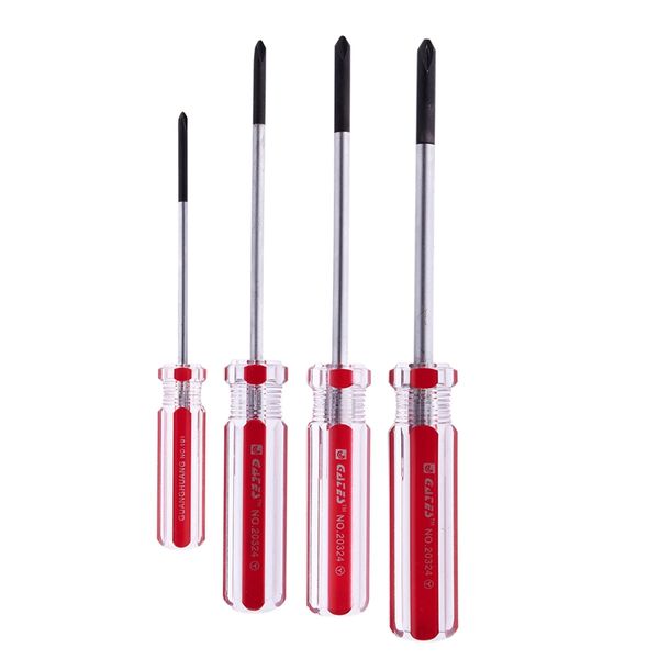 

magnetic y nonslip handle tri-wing screwdriver transparent