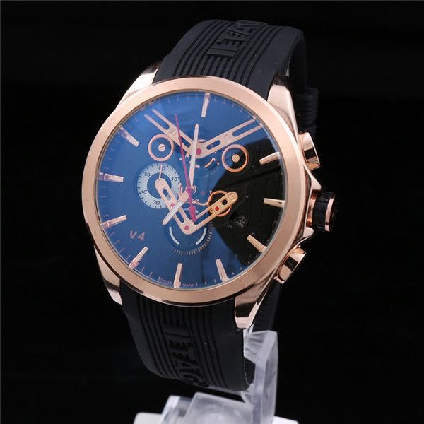 

new fashion brand watch men's watch men's quartz watch silicone strap, Slivery;brown