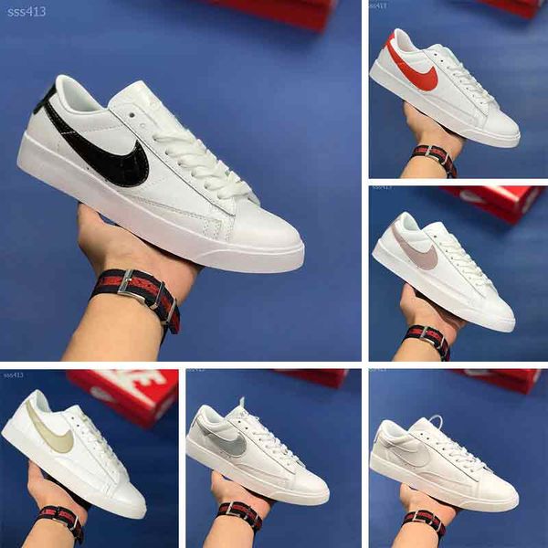 

men's sneakers shoes men's 2020 summer new authentic wear-resistant genuine leather white black sports tide low to help flat sole