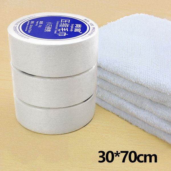 

1pc portable outdoor travel disposable compressed wash space saving cotton cloth face towel ls camping practical towels